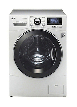 LG F1495KDS TrueSteam Washing Machine, 11kg Load, A+++ Energy Rating, 1400rpm Spin, White